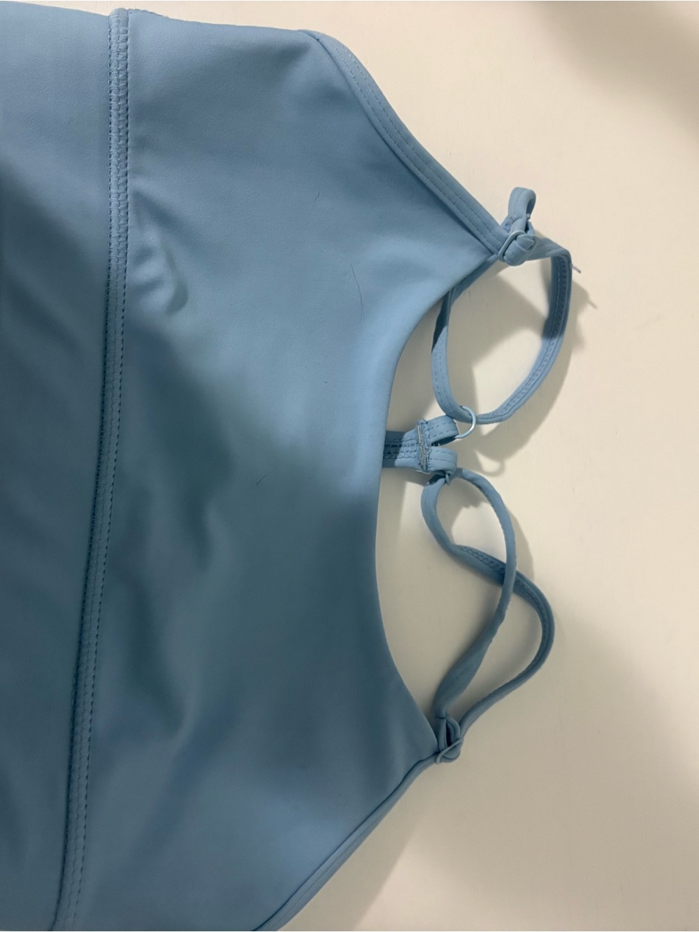 Active Light Blue sports bra